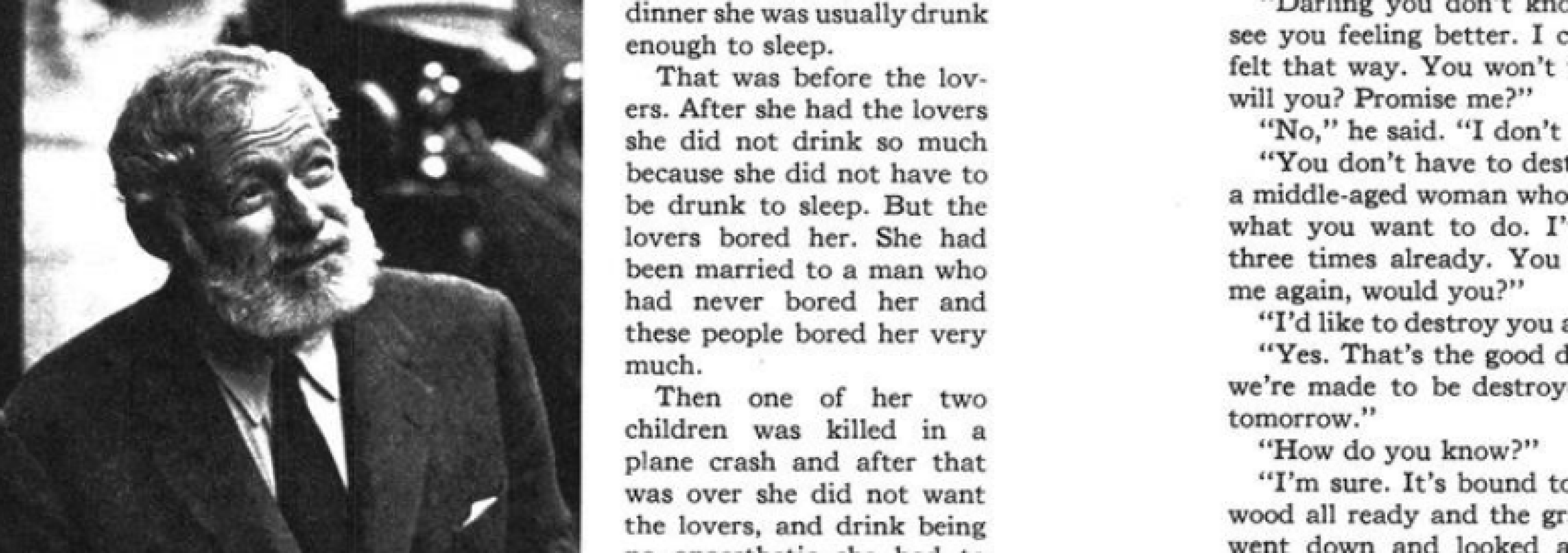 The Snows of Kilimanjaro Esquire AUGUST 1936