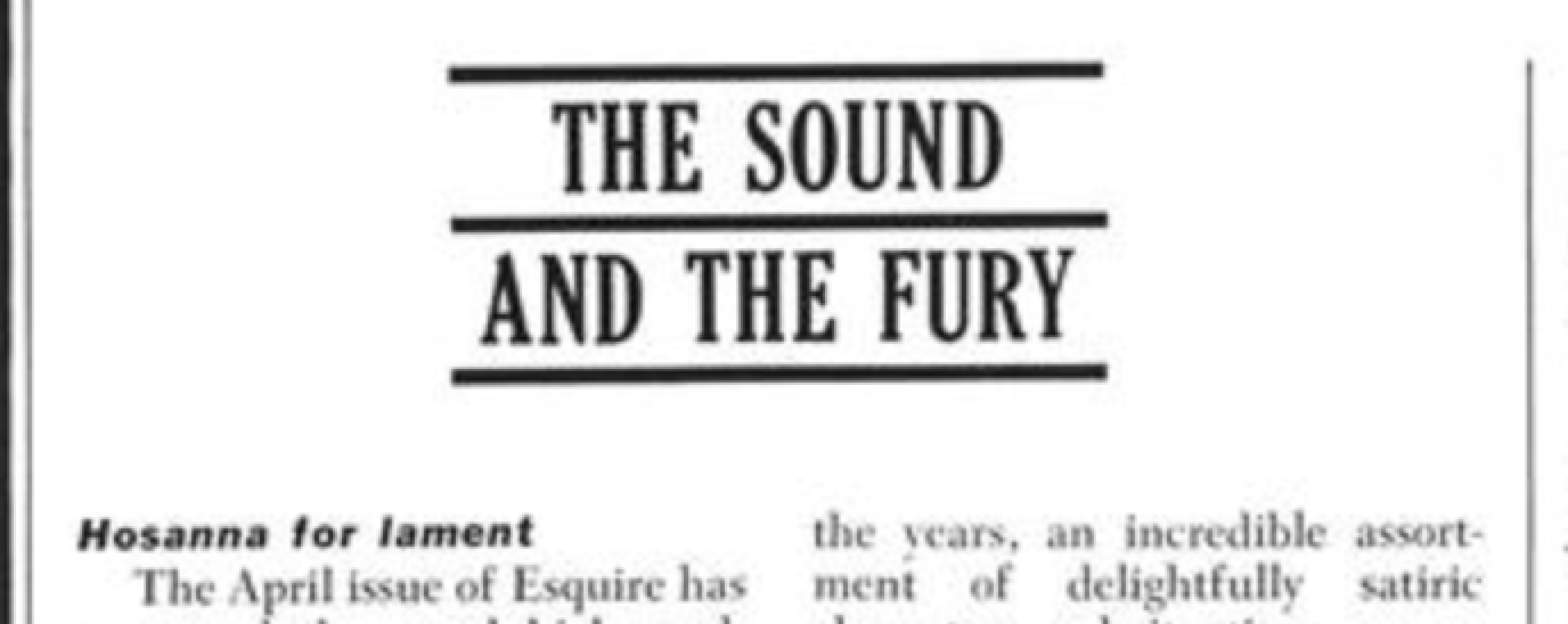 the-sound-and-the-fury-esquire-june-1960