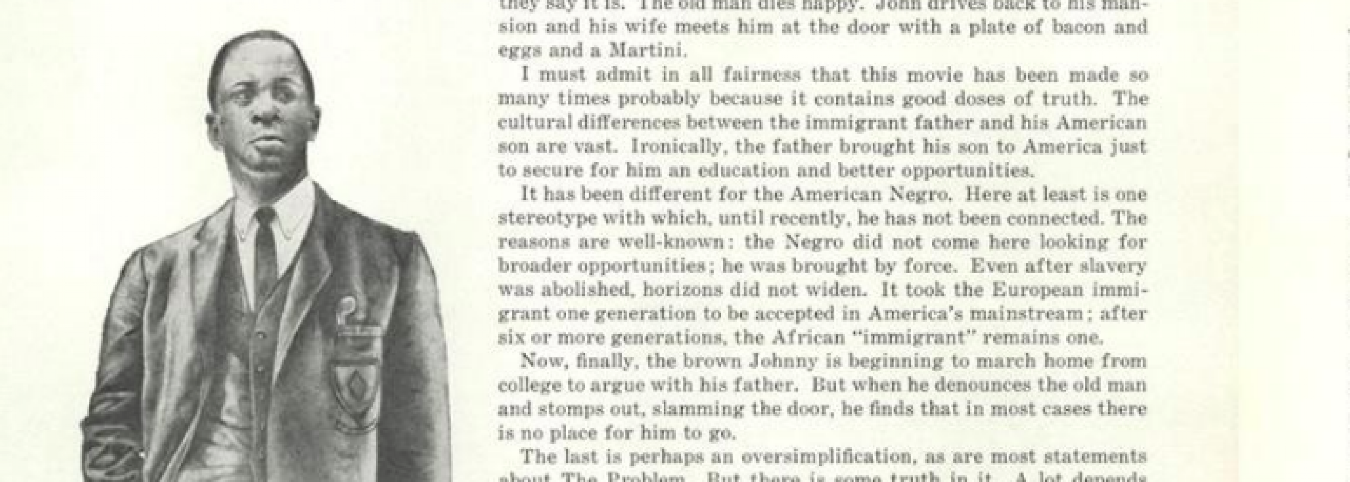 The Ivy League Negro | Esquire | AUGUST, 1963