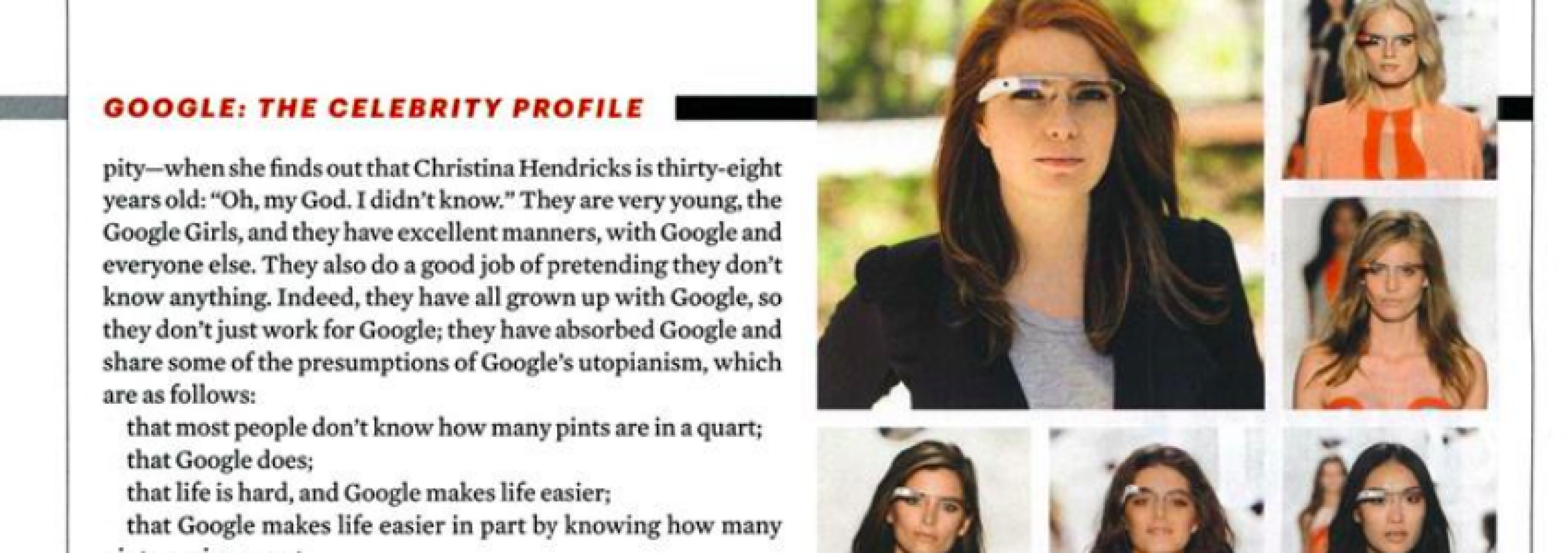 Google: The Celebrity Profile | Esquire | OCTOBER 2013