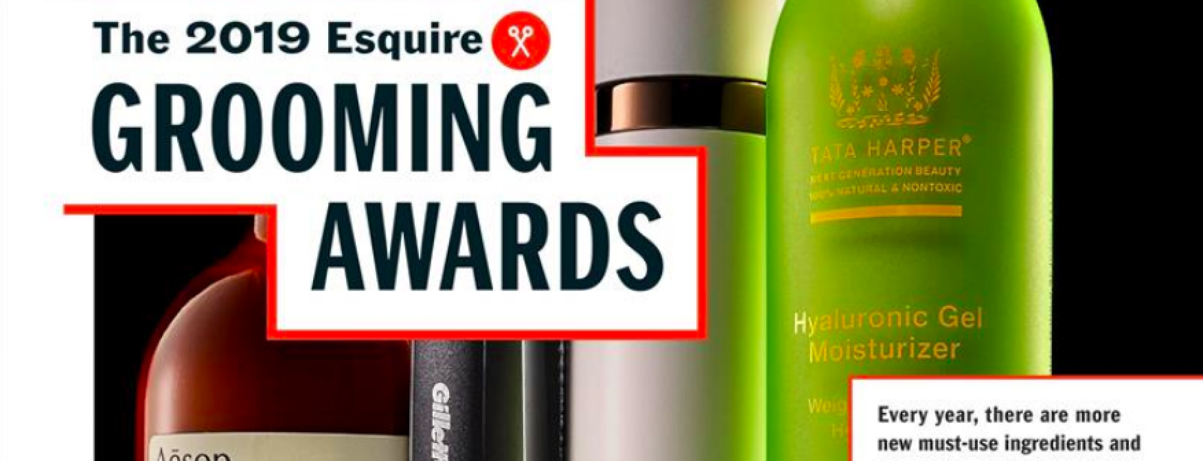 The 2019 Esquire GROOMING AWARDS Esquire NOVEMBER' 19